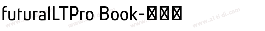 futuralLTPro Book字体转换